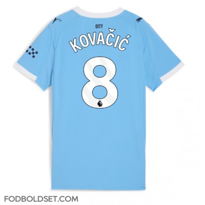 Manchester City Mateo Kovacic #8 Hjemmebanetrøje Dame 2025-26 Kortærmet Manchester City Mateo Kovacic #8 Hjemmebanetrøje Dame 2025-26 Kortærmet